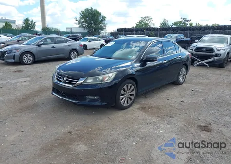 2013 Honda Accord Ex-L V-6 из США, поврежденный, VIN 1HGCR3F82DA028000